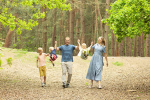 Family photoshoot in Horsell, Woking Surrey